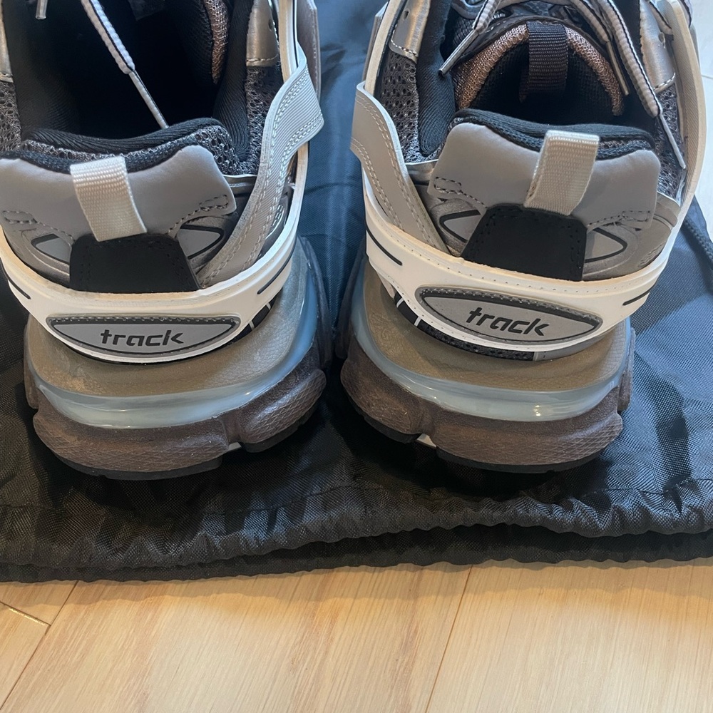 Balenciaga Gray and Brown Sneakers - Picture 4 of 8